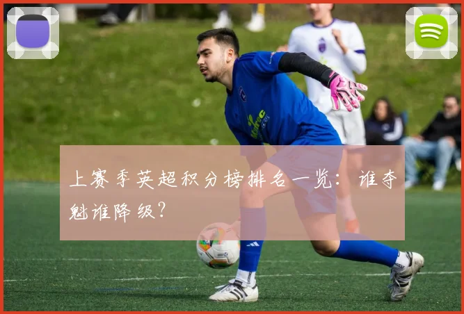 上赛季英超积分榜排名一览:谁夺魁谁降级?